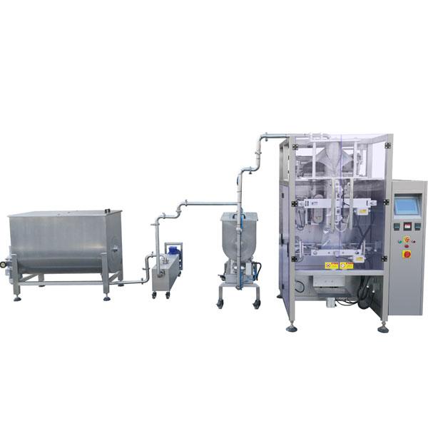 辣椒醬生產(chǎn)線設(shè)備-袋裝辣椒醬包裝機(jī)械