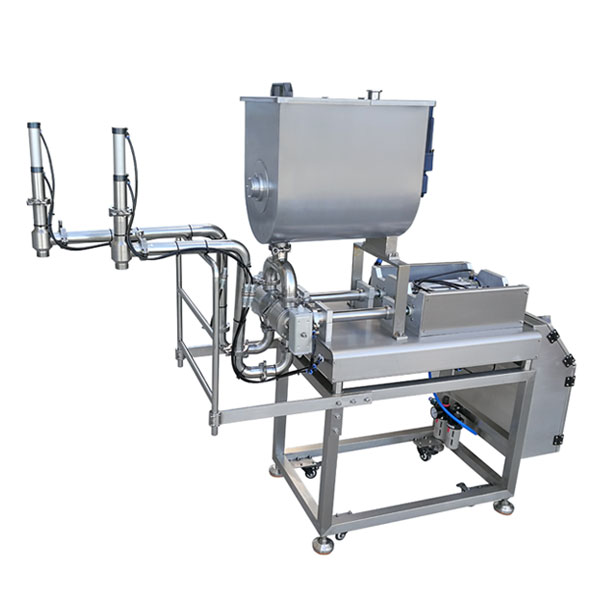 半自動牛肉醬灌裝機(jī)-牛肉醬加工生產(chǎn)設(shè)備