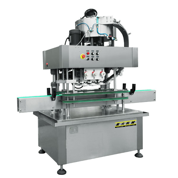 玻璃瓶高速旋蓋機(jī)-直列式全自動(dòng)旋蓋設(shè)備